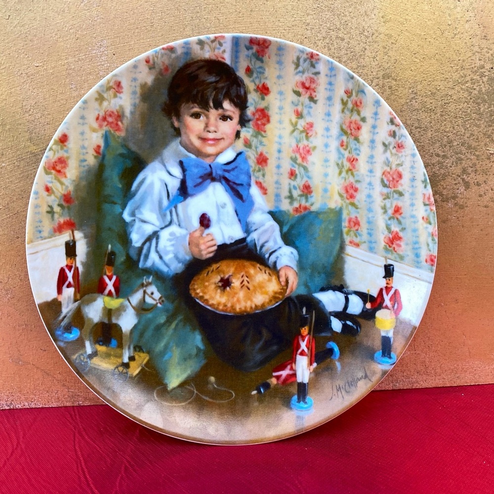 John Mcclelland Little Jack Hornet Porcelain Plate